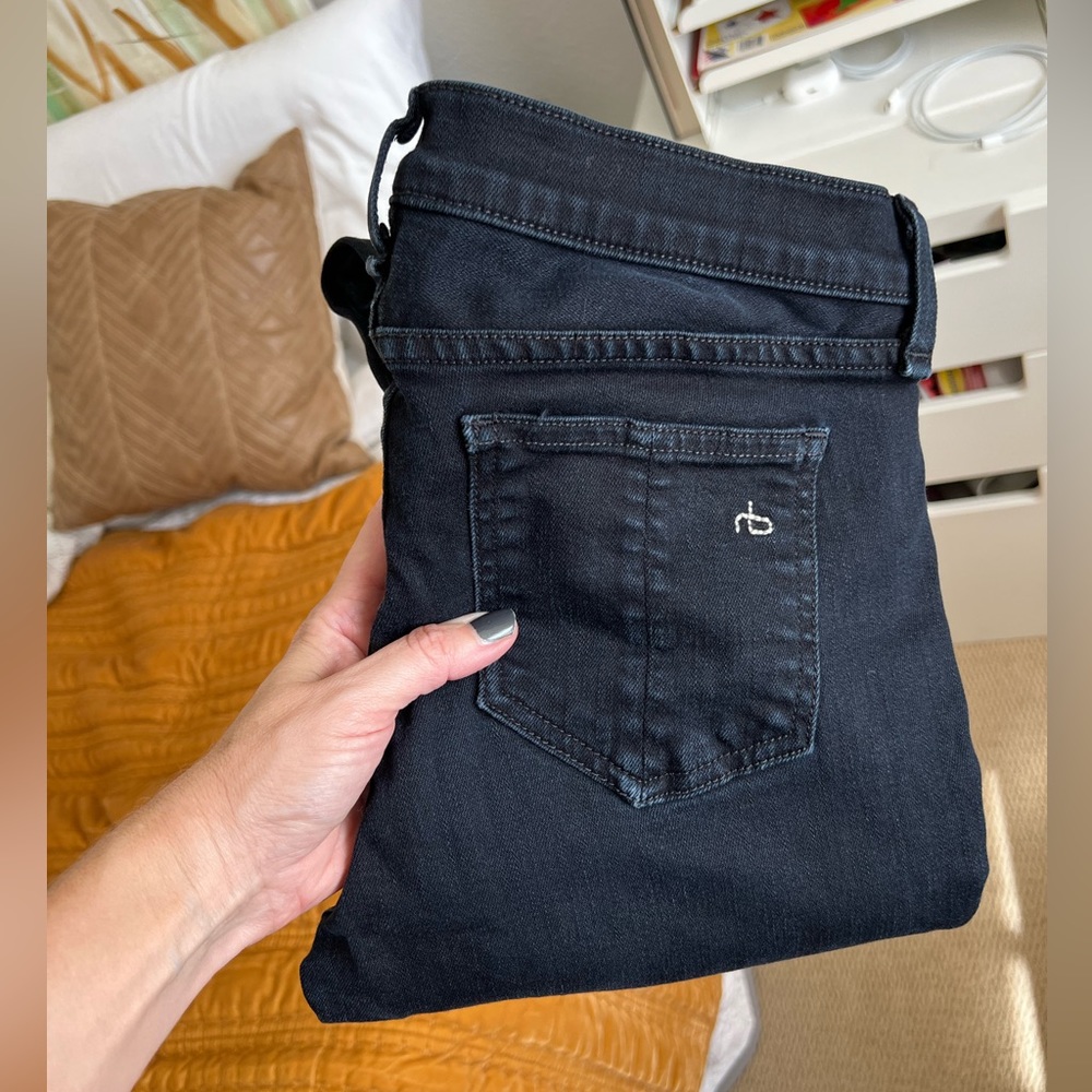 Rag & Bone Darkest Blue skinny jeans size 27